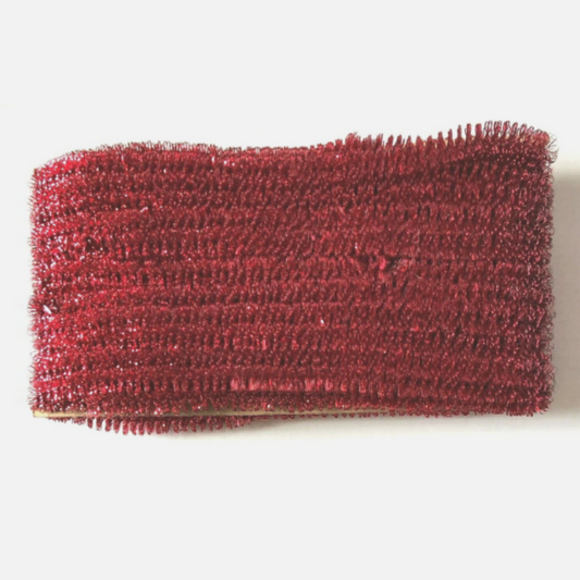 Christmas Tree Ornaments Red Tinsel