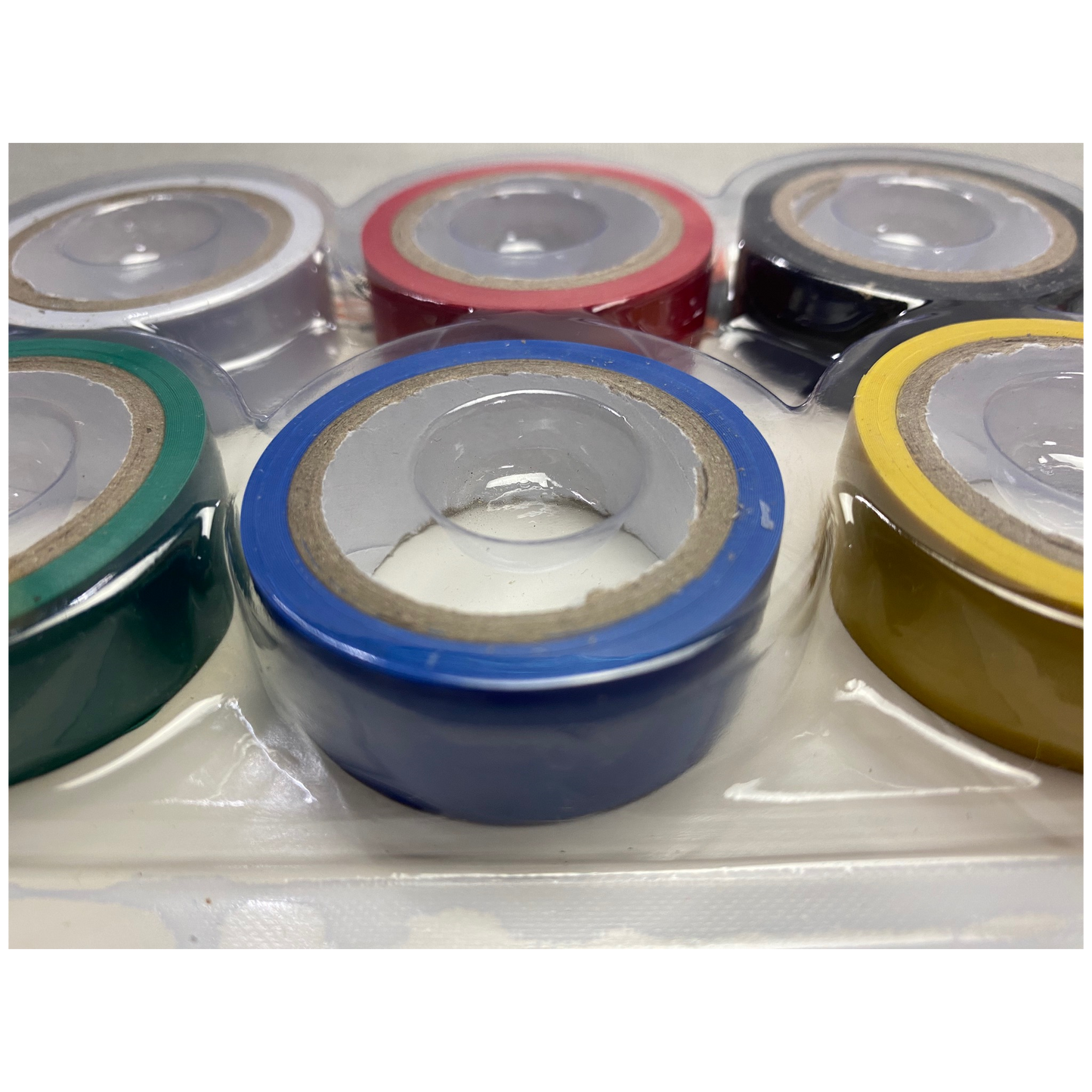 Electrical Tape 6 Colours 18mm x 7m PVC Tape