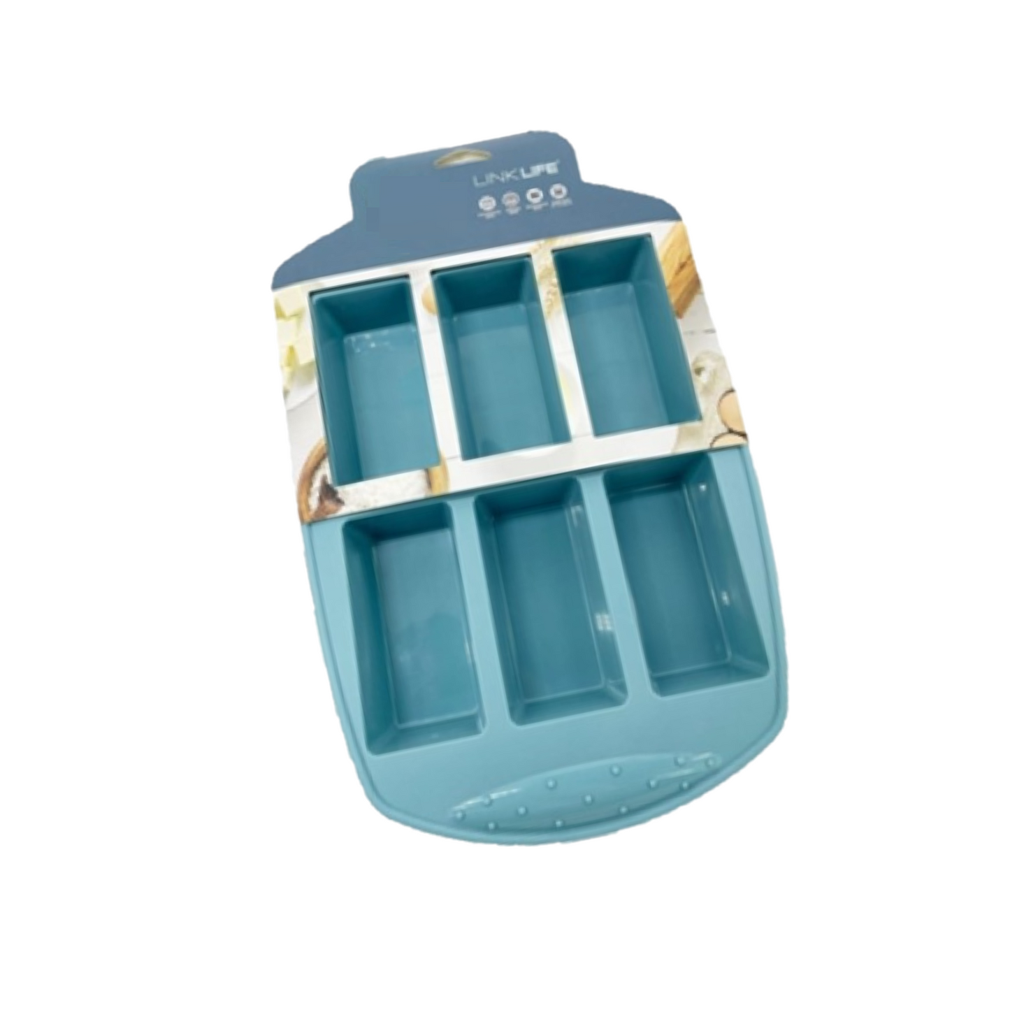 Mini Loaf Pan Bakeware 6 Mini Loaves per Tray