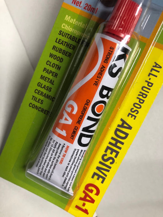 Contact Bond Adhesive 20ml All Purpose Glue KS BOND