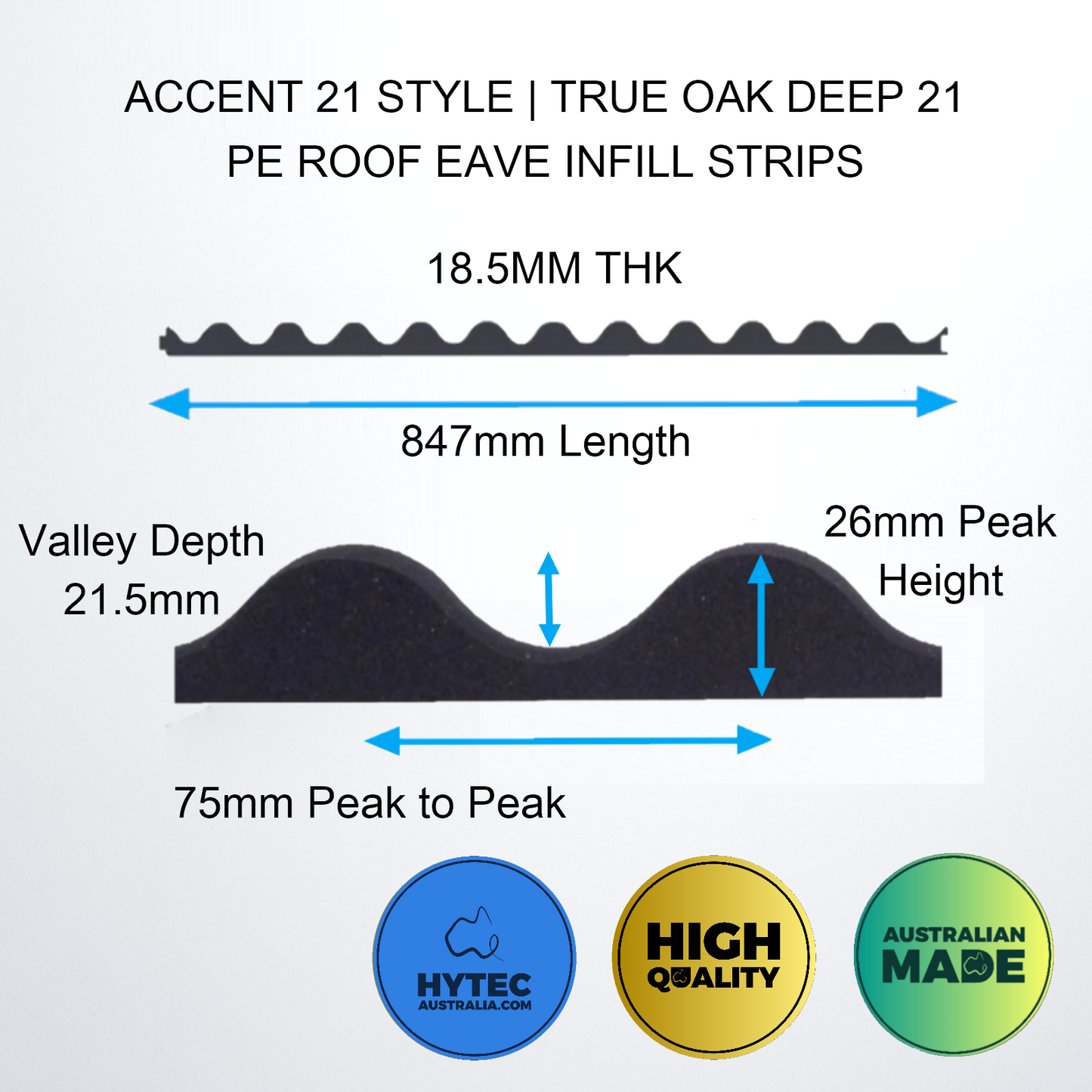 ROOF EAVE INFILL STRIPS Style - Accent 21