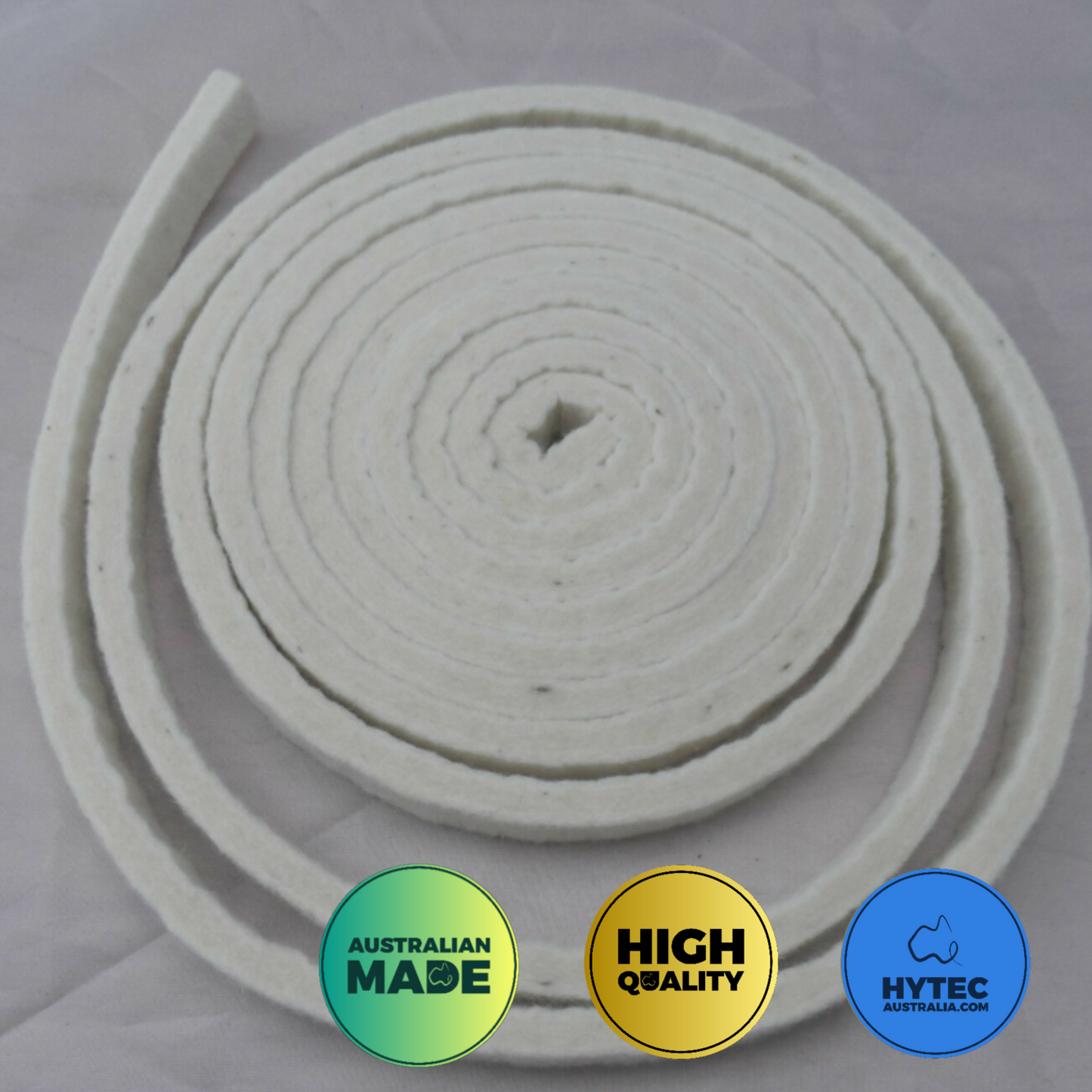 Bearing Seal Strip Engineering Grade Felt 9.5mm thick
