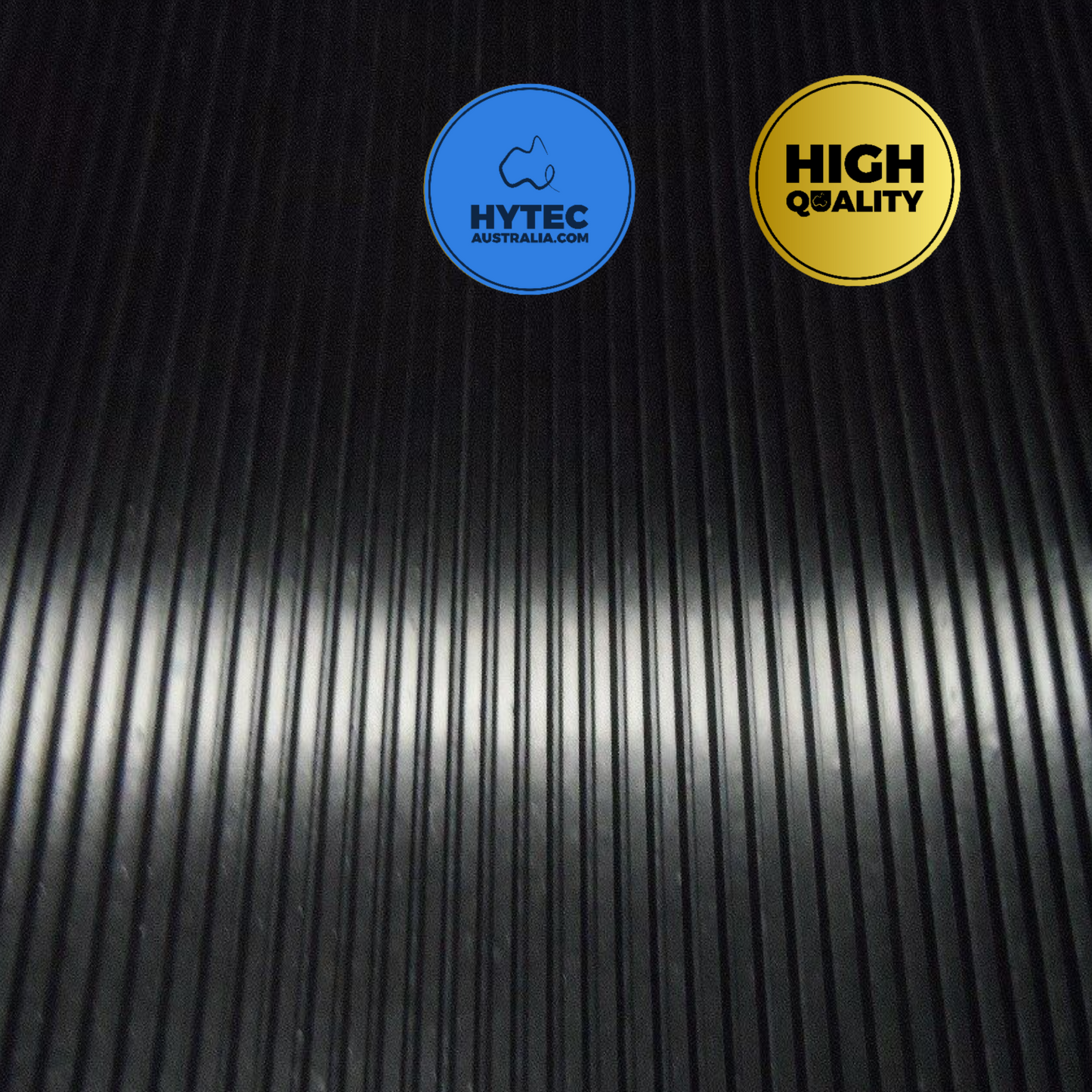 Fine Ribbed Rubber by the half metre