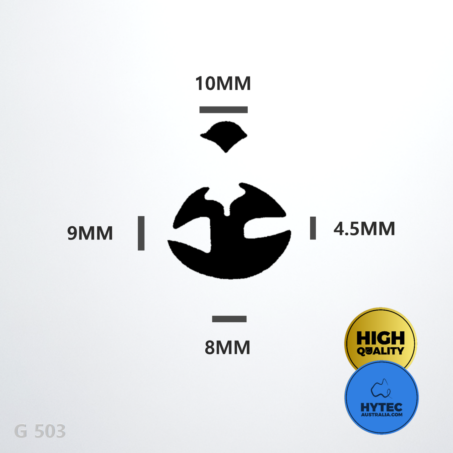 GLAZING CHANNEL RUBBER - CHOOSE SIZE