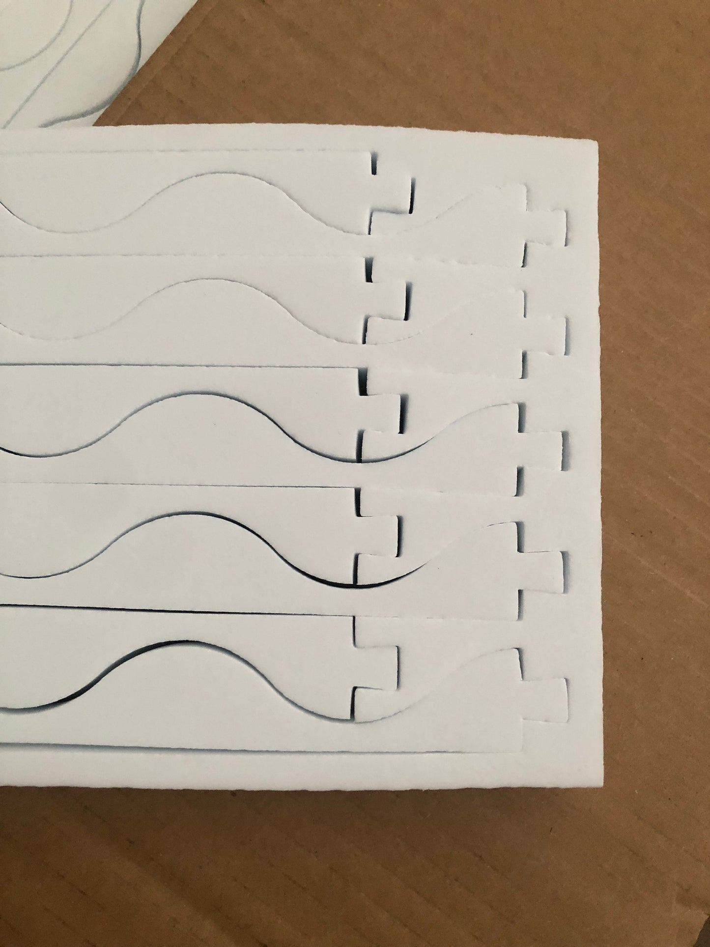 CORRUGATED (ROMA) ROOF EAVE INFILL STRIPS - WHITE