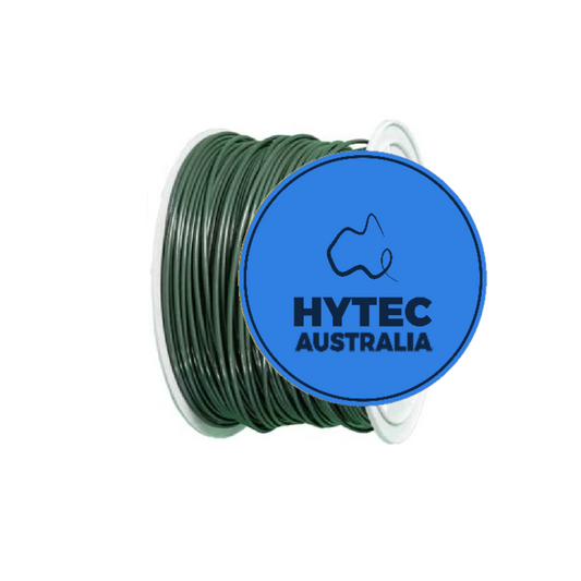 Medium Density Polyethylene Welding Rod Round - Heritage Green 3mm