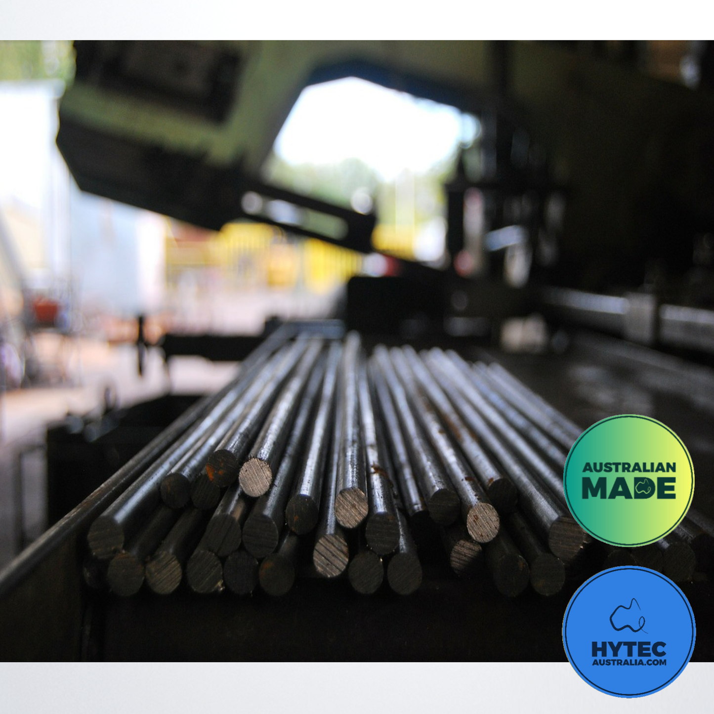 Steel Round Solid Rod Bright 300mm HDLC-Bright