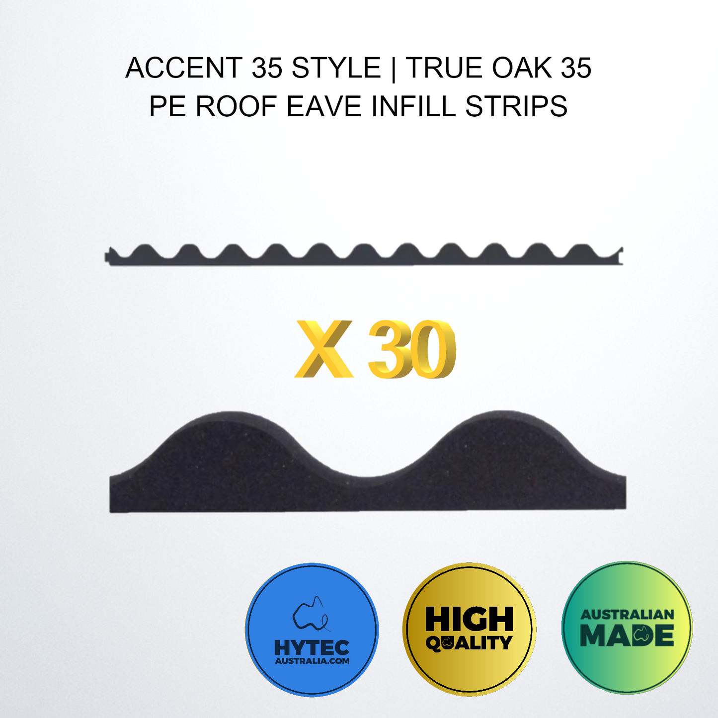 ROOF EAVE INFILL STRIPS Style Accent 35