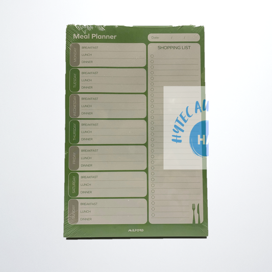 Stationery Meal planner Shopping List Pad